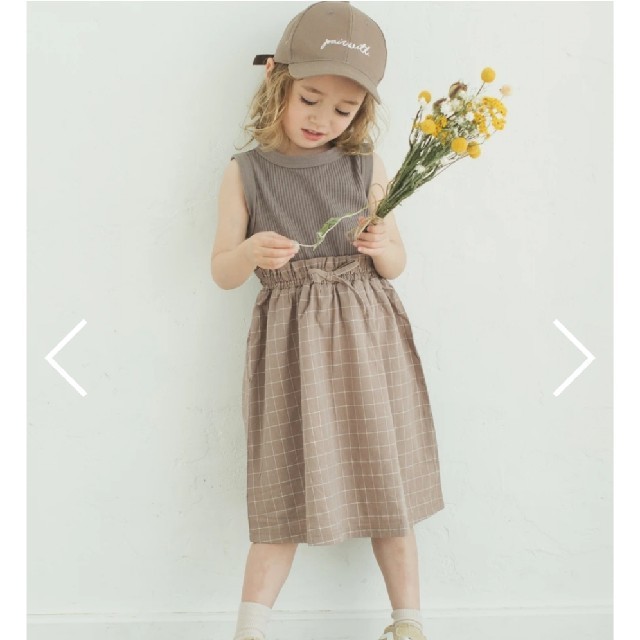 ペアマノン　ワンピース キッズ/ベビー/マタニティのキッズ服女の子用(90cm~)(ワンピース)の商品写真