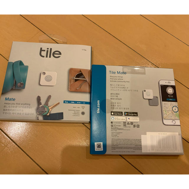 Mate Tile 電池交換版 2個パック　EC-13005-SB スマホ/家電/カメラのスマホアクセサリー(その他)の商品写真