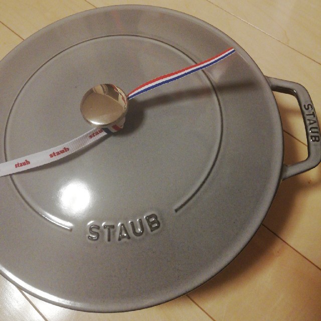 新品未使用⭐ストウブ グレー⭐ブレイザー28cm - 鍋/フライパン