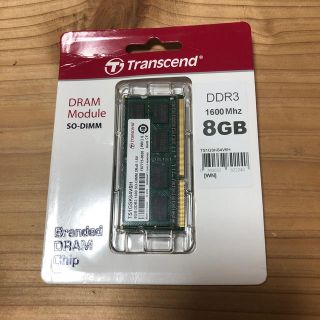 トランセンド(Transcend)のTranscend 8GB DDR3-1600 PC3-12800(PCパーツ)