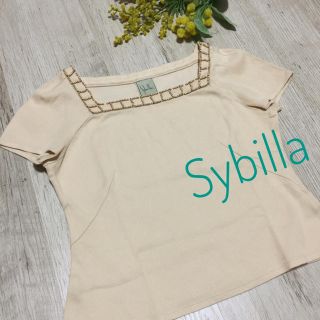 シビラ(Sybilla)のSybilla／シビラ／コットンカットソー(カットソー(半袖/袖なし))