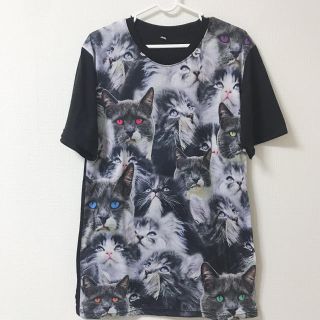 ネコ柄Tシャツ(Tシャツ(半袖/袖なし))