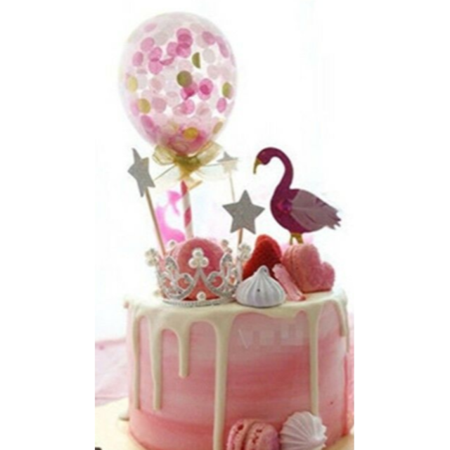 新品 ピンクのかわいいバルーン ケーキ飾り 誕生日会 結婚式 パーティの通販 By ひかり S Shop ラクマ