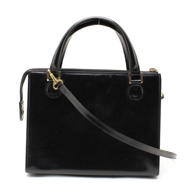 Gianni Versace(ジャンニヴェルサーチ)のVERSACEジャンニヴェルサーチ2WAY皮革レザーショルダーハンドバッグ鞄 レディースのバッグ(ショルダーバッグ)の商品写真