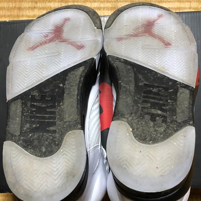 Air Jordan 5 fire red 美中古の通販 by ひでちゃん0113's shop｜ラクマ 限定OFF