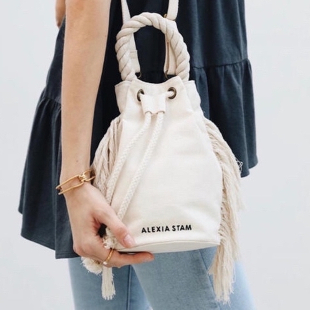 ALEXIA STAM 巾着バッグ アリシアスタン Drawstring bag