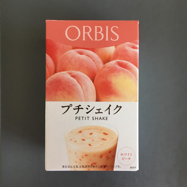 ORBIS(オルビス)のオルビス ★プチシェイク★ホワイトピーチ　1箱7食分 コスメ/美容のダイエット(ダイエット食品)の商品写真