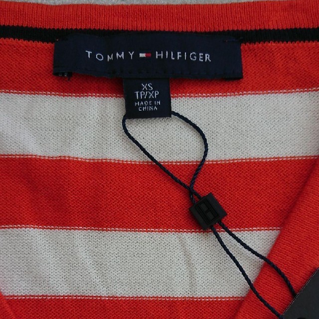 TOMMY HILFIGER(トミーヒルフィガー)の激安❢新品❢タグ付き❢TOMMY HILFIGER春夏用❢海外製XS男女兼用 レディースのトップス(ニット/セーター)の商品写真