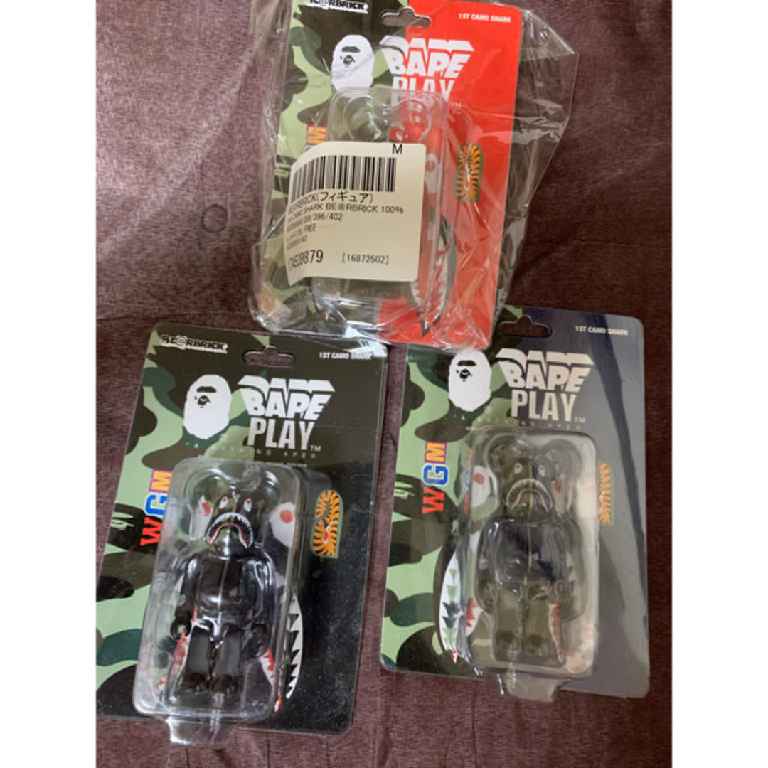 A BATHING APE - bape 1st camo 100%  三色セット