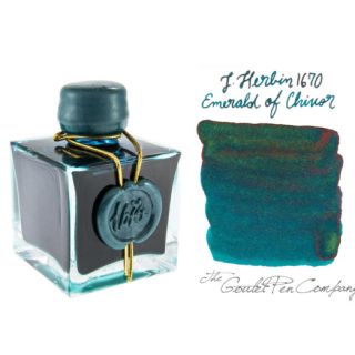 エルバン(Herbin)のJ.Herbin アニバーサリーインク 1670 エメラルド・チボー(その他)