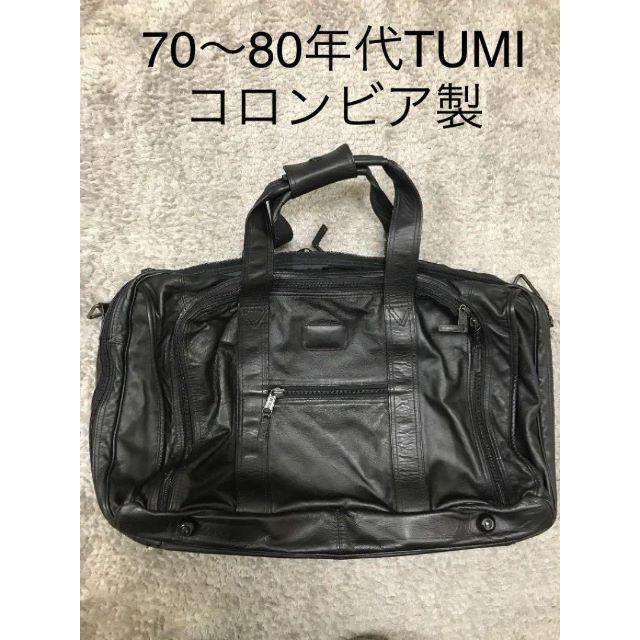 TUMI(トゥミ)のはなみち1031様コロンビア製 TUMI トゥミ レザーボストン メンズのバッグ(ボストンバッグ)の商品写真