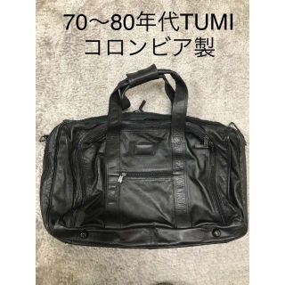 トゥミ(TUMI)のはなみち1031様コロンビア製 TUMI トゥミ レザーボストン(ボストンバッグ)