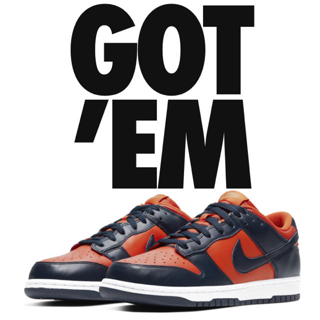 NIKE Dunk low champ colorsメンズ