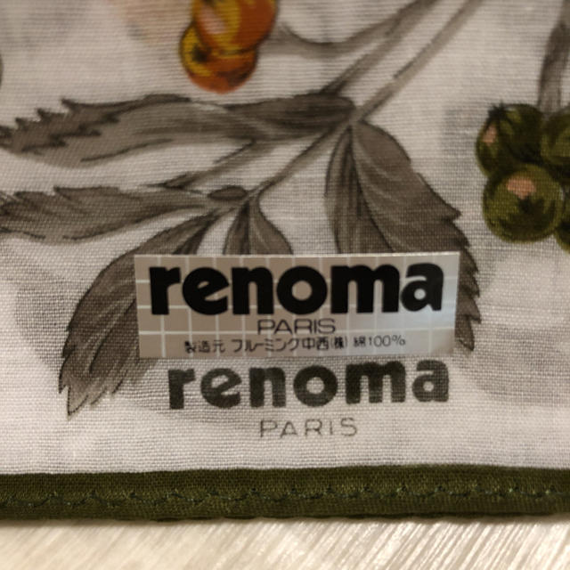 RENOMA(レノマ)のrenoma＊ハンカチ レディースのファッション小物(ハンカチ)の商品写真