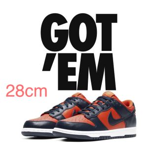 ナイキ(NIKE)のnike  dunk low 28cm(スニーカー)