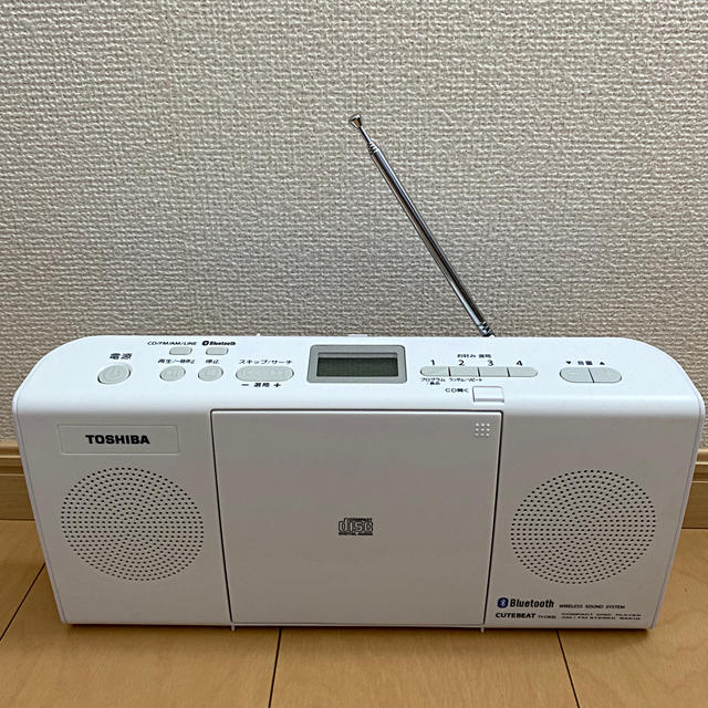 東芝 - CDラジオ 東芝 TY-CW26 Bluetooth対応 白の通販 by くまお's shop｜トウシバならラクマ