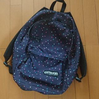 アウトドア(OUTDOOR)のOUTDOOR*ドット柄リュック(リュック/バックパック)