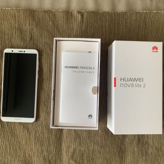 アンドロイド(ANDROID)のHUAWEI nova lite2  32GB ゴールド　SIMフリー(スマートフォン本体)