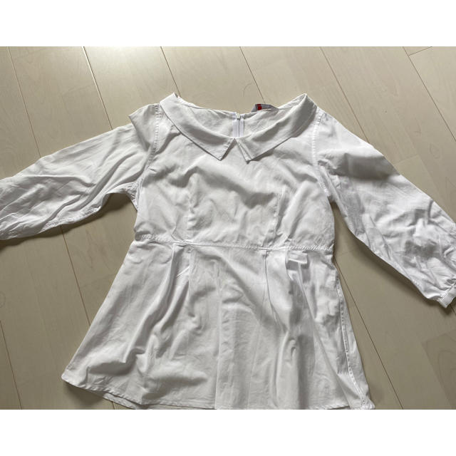 【いねむり姫様専用】鎌倉シャツ　ブラウス　白　サイズUS6 レディースのトップス(シャツ/ブラウス(長袖/七分))の商品写真