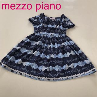 メゾピアノ(mezzo piano)のkoo様ご専用商品✨メゾピアノ✨リボン柄　ワンピース(ワンピース)