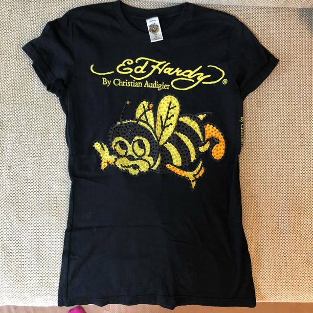 Ed Hardy(エドハーディー)のEd Hardy エドハーディー　ウィメンズ　Tシャツ　S レディースのトップス(Tシャツ(半袖/袖なし))の商品写真