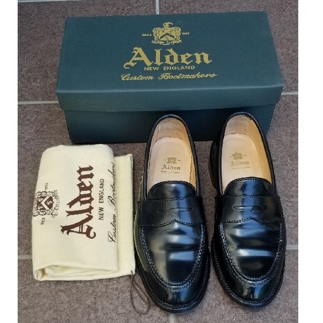 入荷中 Alden - Aldenローファー 99362 コードバン ドレス/ビジネス