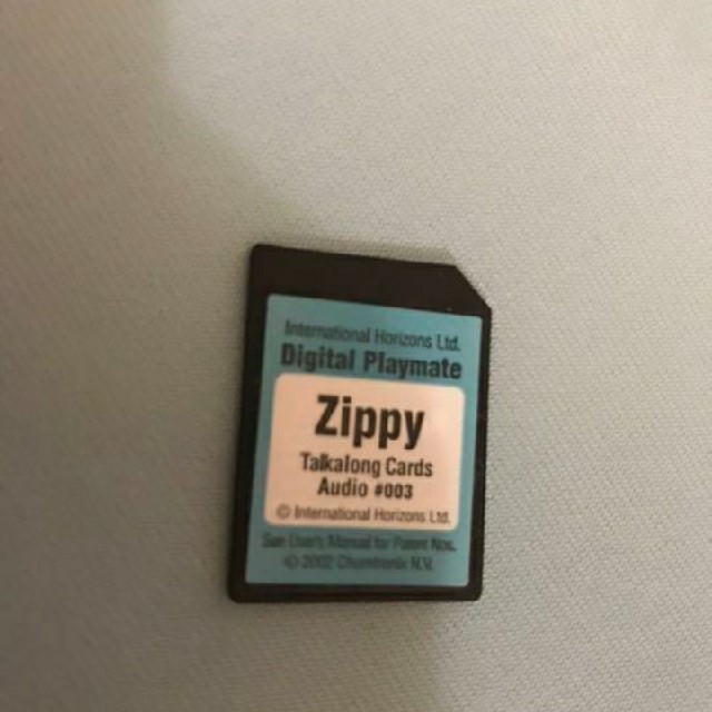 Zippy and Me トークアロングカード SDカード付 ディズニー英語