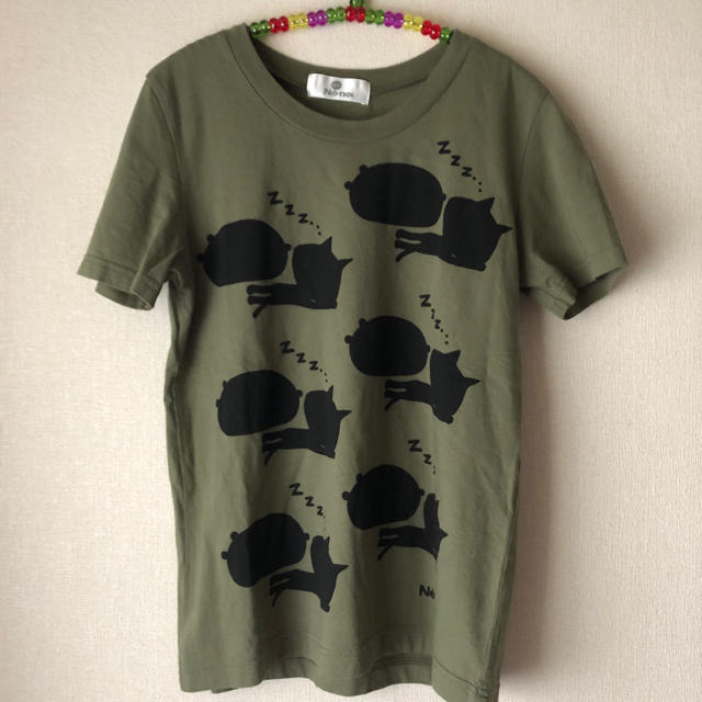 Ne-net(ネネット)のにゃー　くまモン  コラボTシャツ  Ne-net ネネット レディースのトップス(Tシャツ(半袖/袖なし))の商品写真