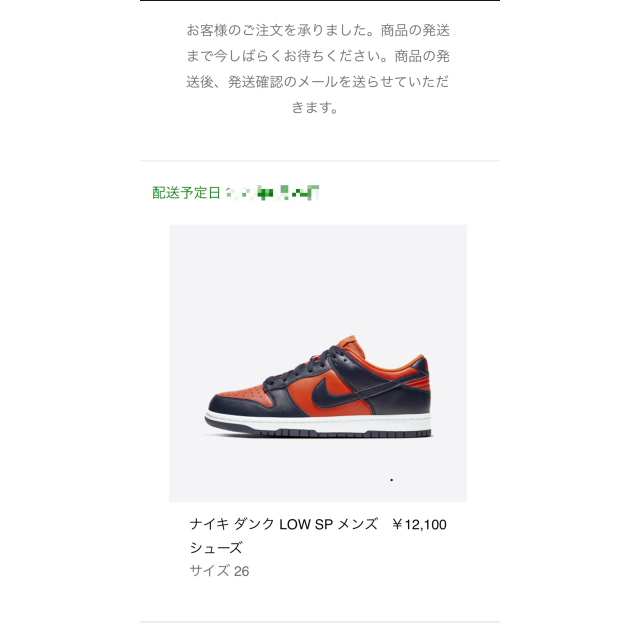 NIKE(ナイキ)のSNKRS 26.0cm ダンク dunk LOW CHAMP COLORS  メンズの靴/シューズ(スニーカー)の商品写真