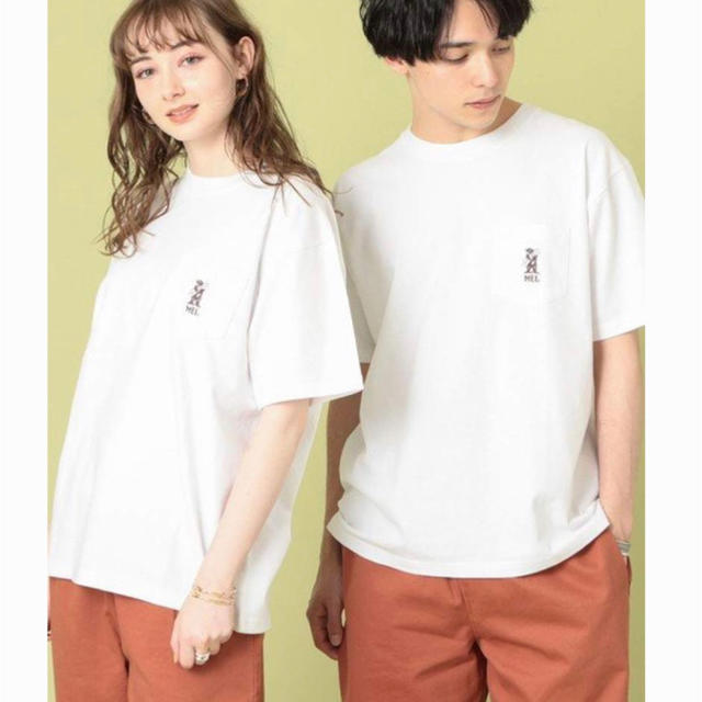 coen(コーエン)のcoen MEI(メイ)別注ポケットTシャツ カットソー ホワイト メンズのトップス(Tシャツ/カットソー(半袖/袖なし))の商品写真