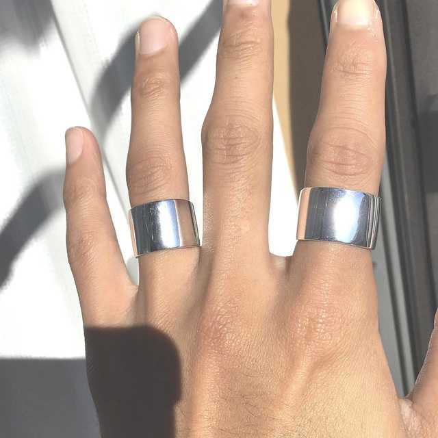 オープンリング スターリングシルバー silver925 マルジェラ 指輪 メンズのアクセサリー(リング(指輪))の商品写真