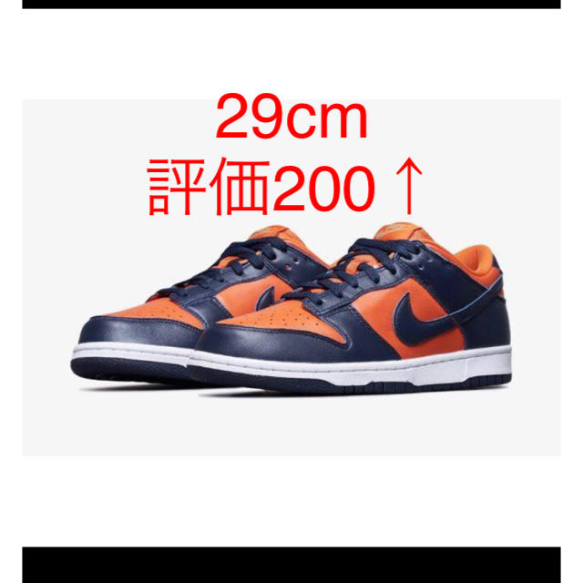 【送料込み】29cm NIKE DUNK LOW  ORANGE MARINE