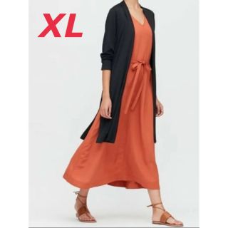 ユニクロ(UNIQLO)のXLサイズユニクロ エアリズム シームレス UVカット ロングカーディガン 長袖(カーディガン)