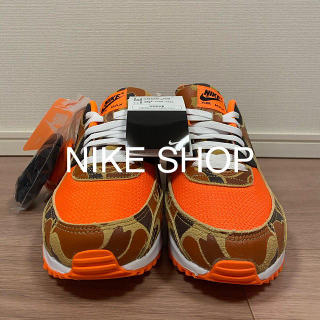 NIKE(ナイキ)の27.5㎝‼️送料込み‼️NIKE AIR MAX 90 ORANGE CAMO メンズの靴/シューズ(スニーカー)の商品写真