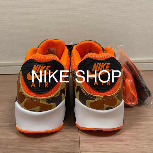 NIKE(ナイキ)の27.5㎝‼️送料込み‼️NIKE AIR MAX 90 ORANGE CAMO メンズの靴/シューズ(スニーカー)の商品写真