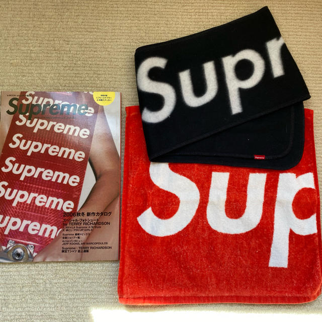 supreme ムック本　2006 フリースマフラー