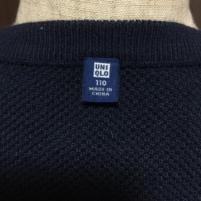 UNIQLO(ユニクロ)のユニクロ キッズ/ベビー/マタニティのキッズ服女の子用(90cm~)(カーディガン)の商品写真