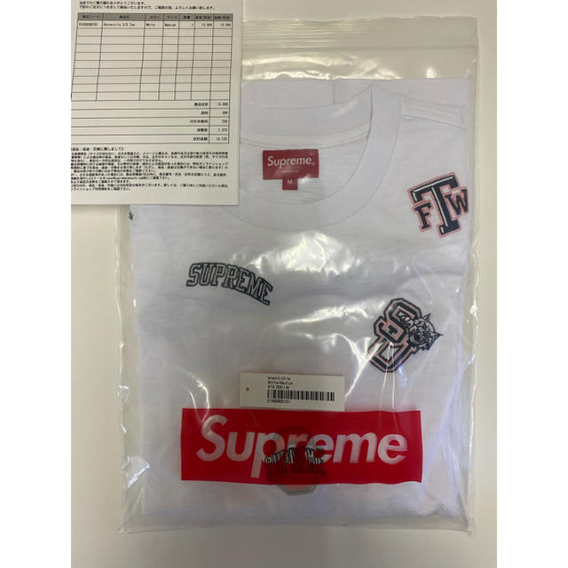 Mサイズ Supreme University S/S Top Tシャツ