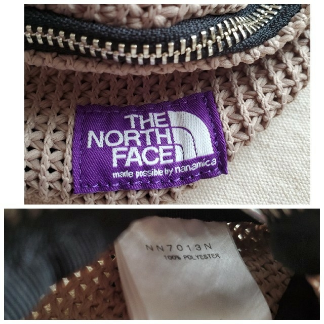 THE NORTH FACE(ザノースフェイス)の新品未使用 THE NORTH FACE メッシュ ウエスト バッグ ベージュ レディースのバッグ(ボディバッグ/ウエストポーチ)の商品写真