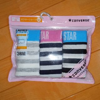 コンバース(CONVERSE)の【新品】CONVERSEボクサーショーツ3枚組(ショーツ)