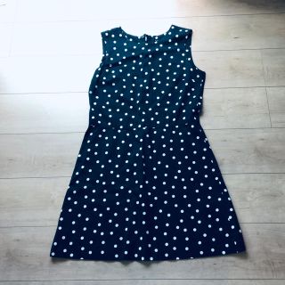 アニエスベー(agnes b.)のagnes b. lolita dot dress(ひざ丈ワンピース)