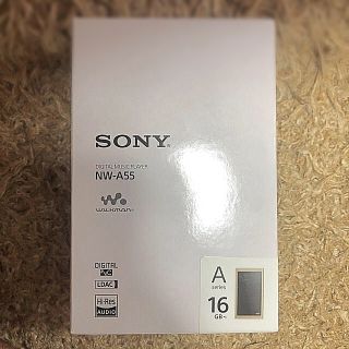 ウォークマン(WALKMAN)のSONY ウォークマン Aシリーズ NW-A55(N)(その他)