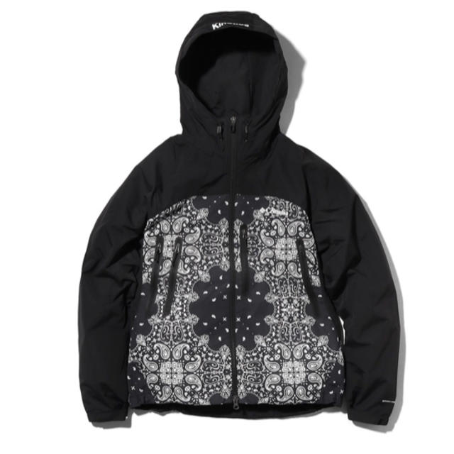Columbia - Kinetics × Columbia バンダナ柄 ジャケット 収納袋付きXL