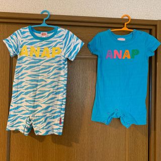 アナップキッズ(ANAP Kids)のANAP KIDS ロンパース 80(ロンパース)