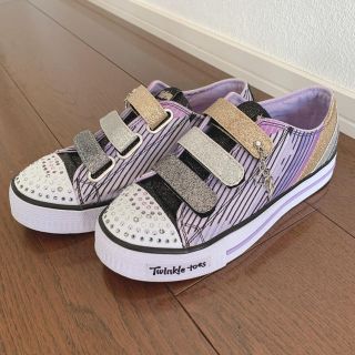 スケッチャーズ(SKECHERS)のスケッチャーズ　光るスニーカー　インポート　21.5㎝(スニーカー)