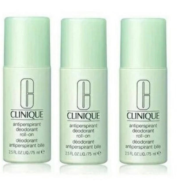 CLINIQUE(クリニーク)のクリニーク アンティ パースパイラント デオドラント ロールオン ✖️3本 コスメ/美容のボディケア(制汗/デオドラント剤)の商品写真