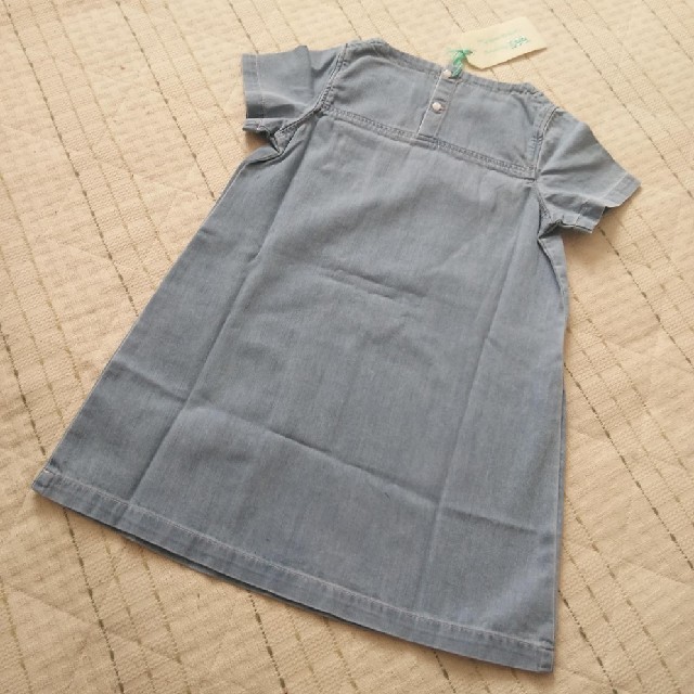 Lee(リー)の新品値下げ！リーLeeデニムワンピ120 キッズ/ベビー/マタニティのキッズ服女の子用(90cm~)(ワンピース)の商品写真