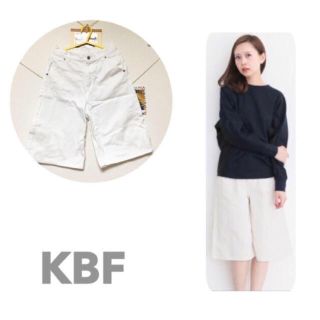 ケービーエフ(KBF)のKBF デニムガウチョパンツ(カジュアルパンツ)