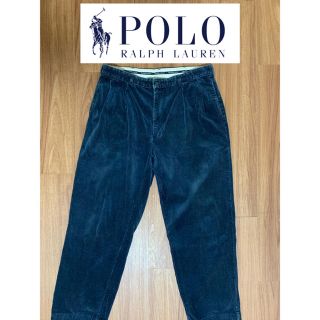 ポロラルフローレン(POLO RALPH LAUREN)の【希少 美品】ポロ ラルフローレン コーデュロイ パンツ ネイビー(その他)