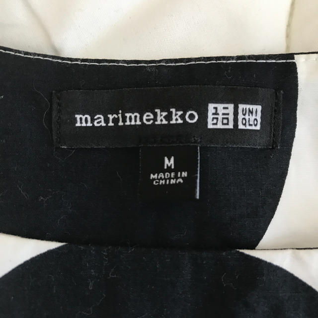 marimekko(マリメッコ)のmarimekko×ユニクロコラボワンピース レディースのワンピース(ひざ丈ワンピース)の商品写真